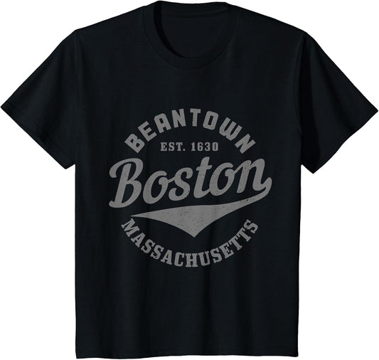 Boston Massachusetts Beantown Est. 1630 Pride Vintage