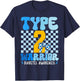 Support Diabetes Awareness Type 2 Diabetes Warrior Men Women