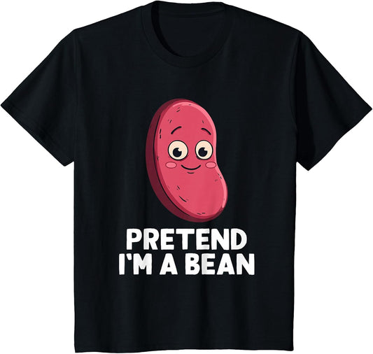 Easy Pretend I'm A Bean Costume Halloween Funny