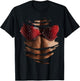 Fake Abs T Shirt Funny Bikini Body Muscle Six Pack 3D