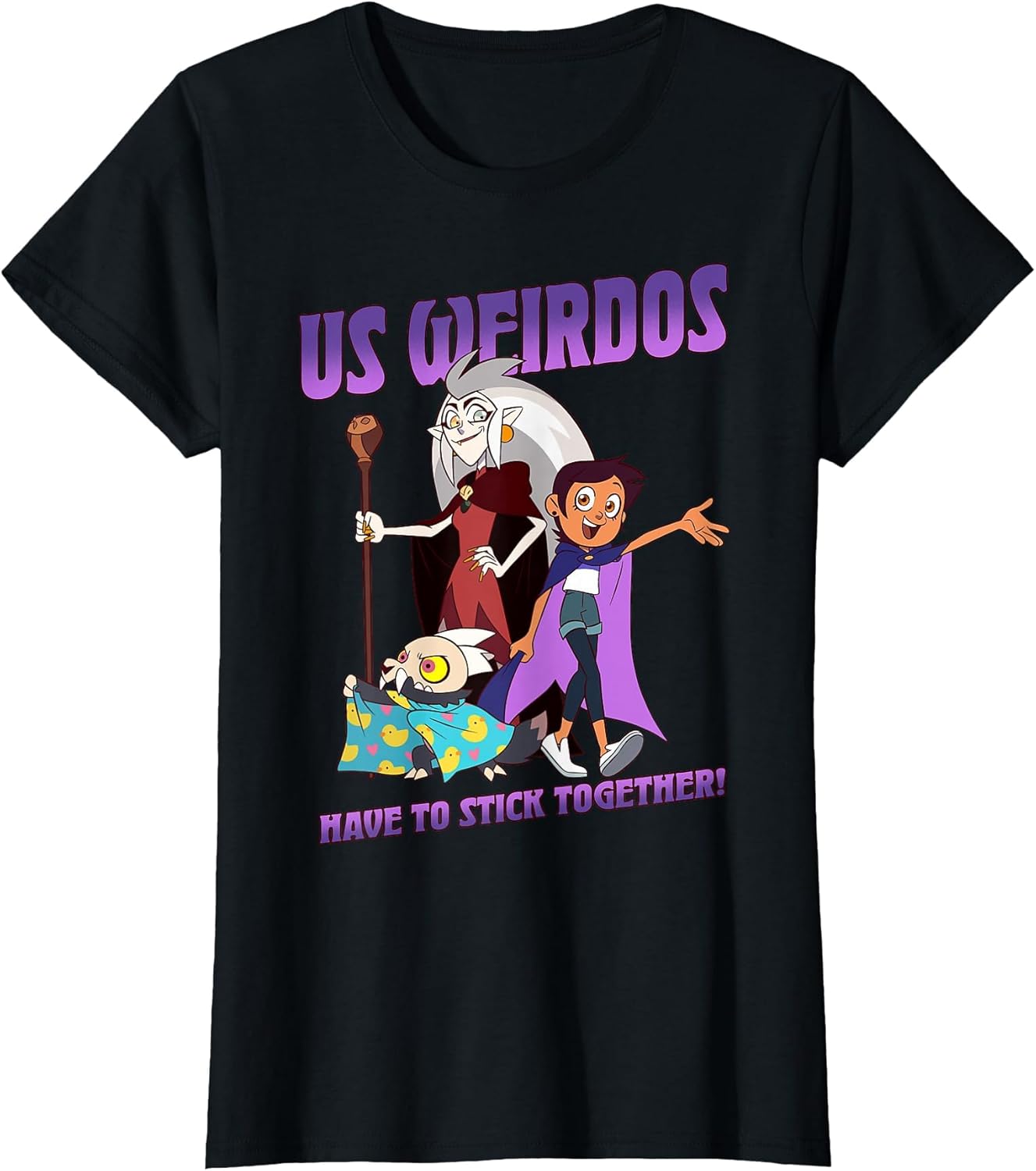 Disney The Owl House Us Weirdos Stick Together Group