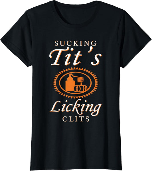 Women Sucking Tits Licking Funny Adult Joke Saying Quote