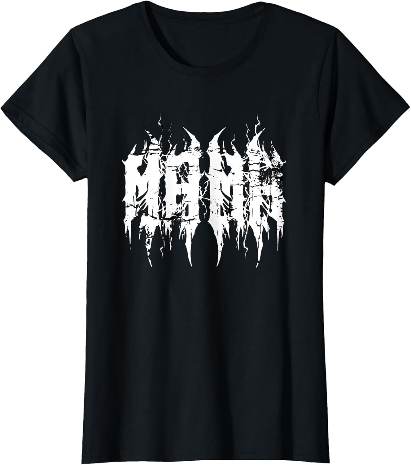 Heavy Metal Mama Cool Metalhead Moms Deathcore Metal Font