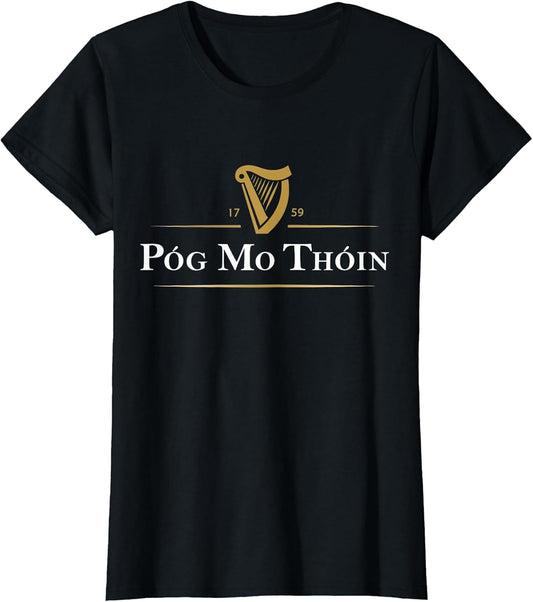 Pog Mo Thoin Ireland Funny Lucky Irish Green St Patricks Day