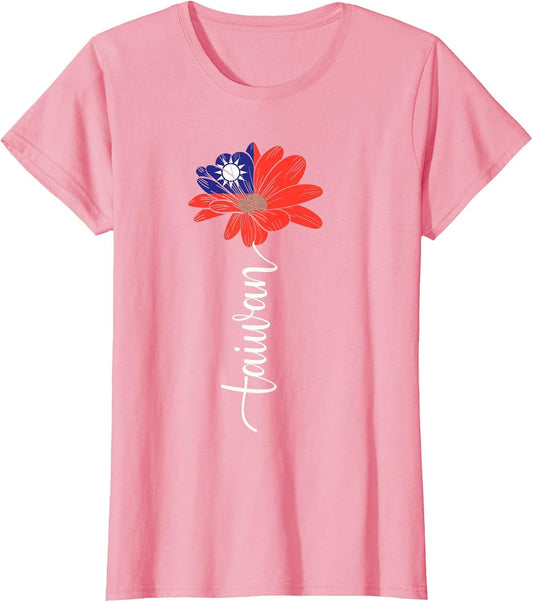 Taiwan Flag Sunflower Vintage Taiwanese Lover Taiwan