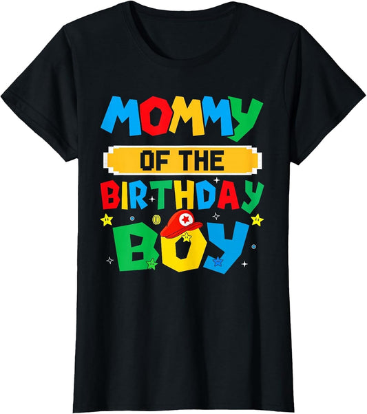 Mommy of The Birthday Boy Game Video Gaming Matching Family