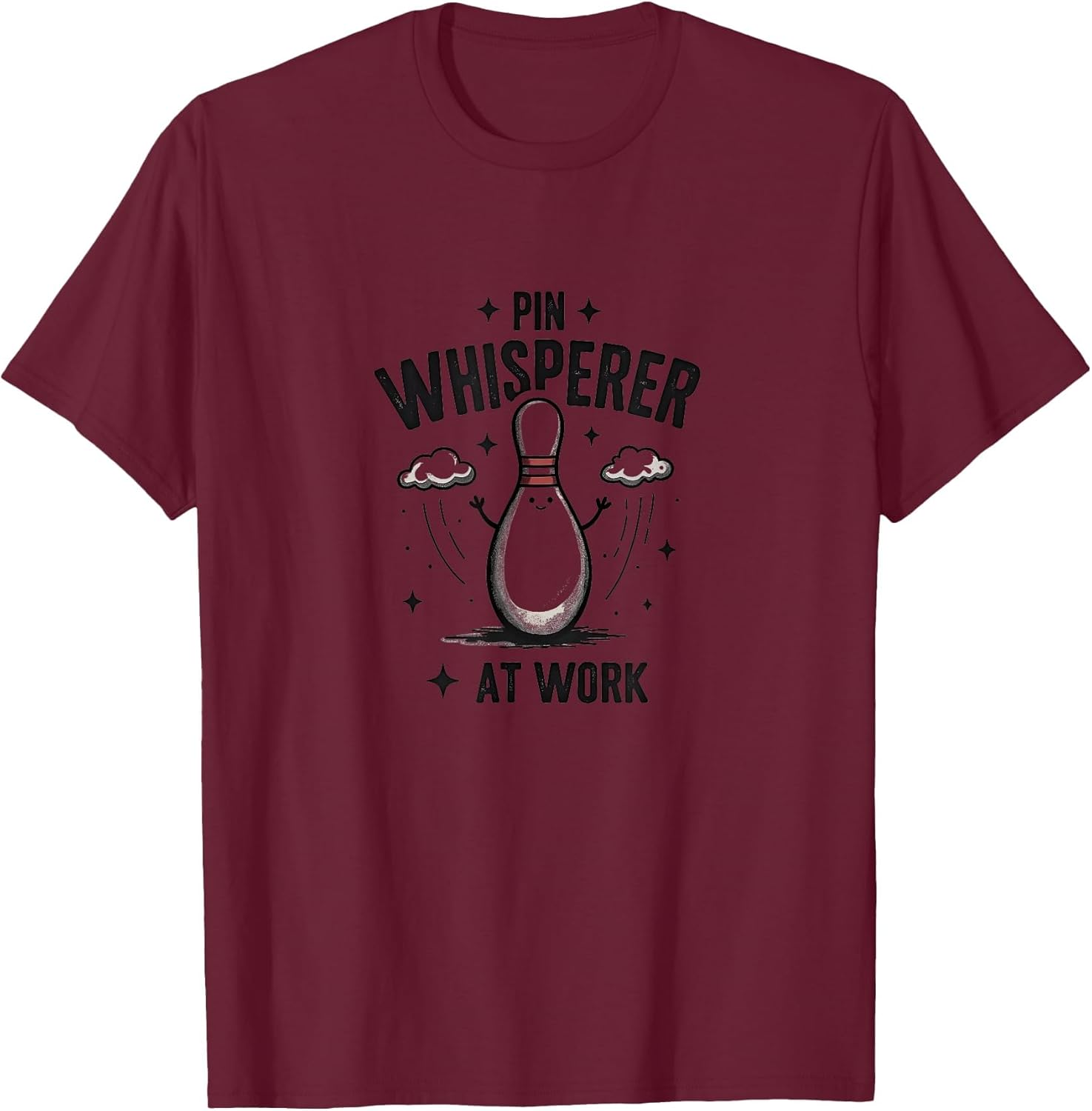 Pin Whisperer at Work Funny Bowling Design