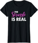 The Struggle is Real Cute Funny Workout Shirt