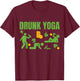 Drunk Yoga Happy St. Patricks Day Irish Funny Drinking Beer