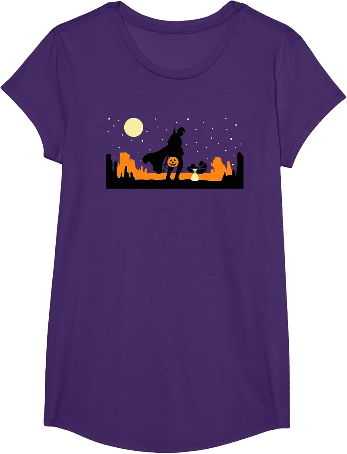 Star Wars The Mandalorian Halloween Candy Hunters Silhouette