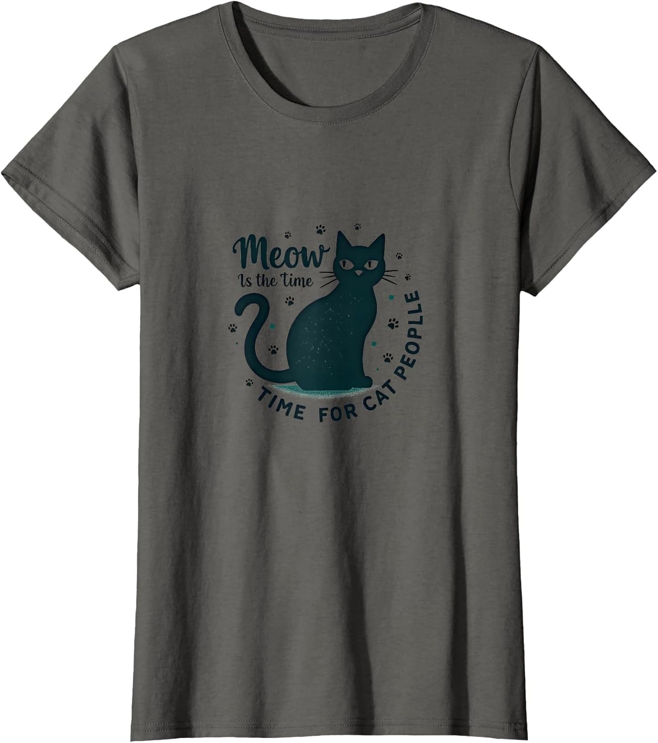 Meow is The Time Cat People Feline Lover Gift
