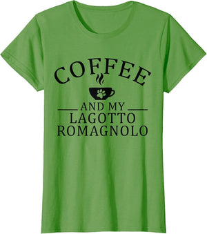 Lagotto Romagnolo Dog and Coffee