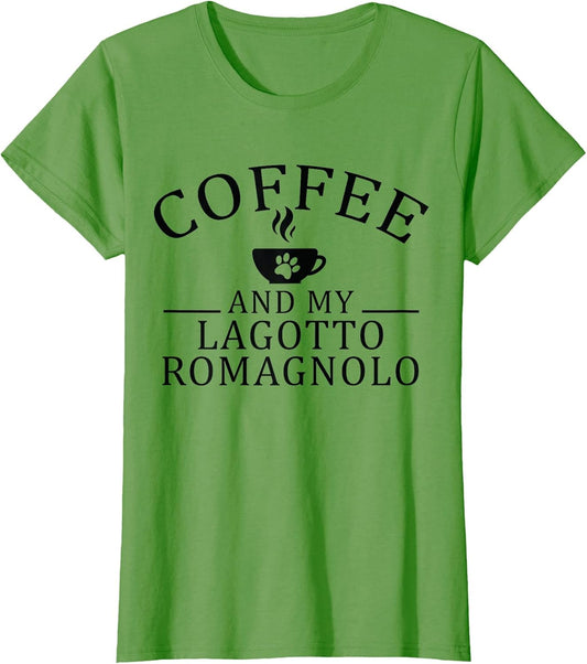 Lagotto Romagnolo Dog and Coffee