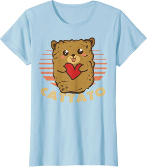 Cat Potato Cattato Hilarious Novelty Design