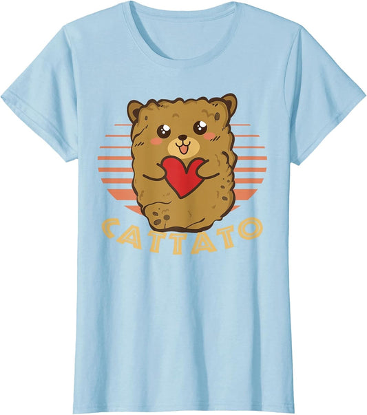 Cat Potato Cattato Hilarious Novelty Design