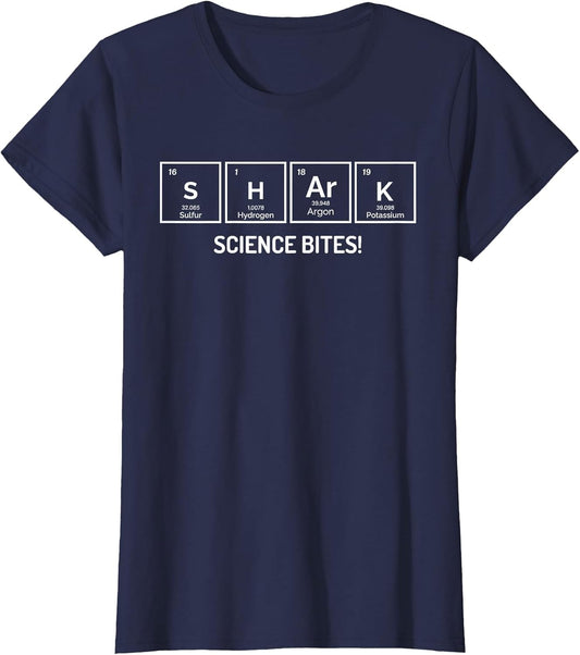 Shark Science Bites Funny Periodic Table Chemistry