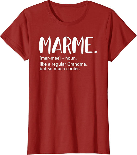 Marme Shirts Mother's Day idea for Grandma Marme