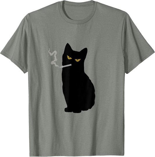 Rebel Smoking Bad Black Cat Funny Black Cat Gifts