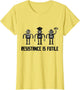 Resistance is Futile Funny Retro Robot AI Chef Waiter