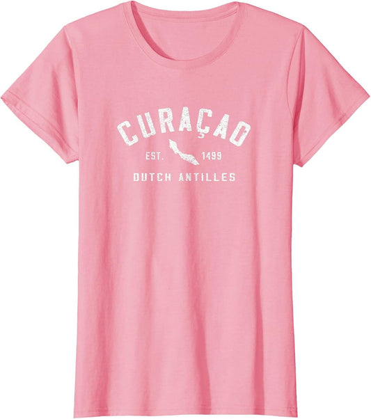 Vintage Curacao Souvenir Cruise Vacation Kids