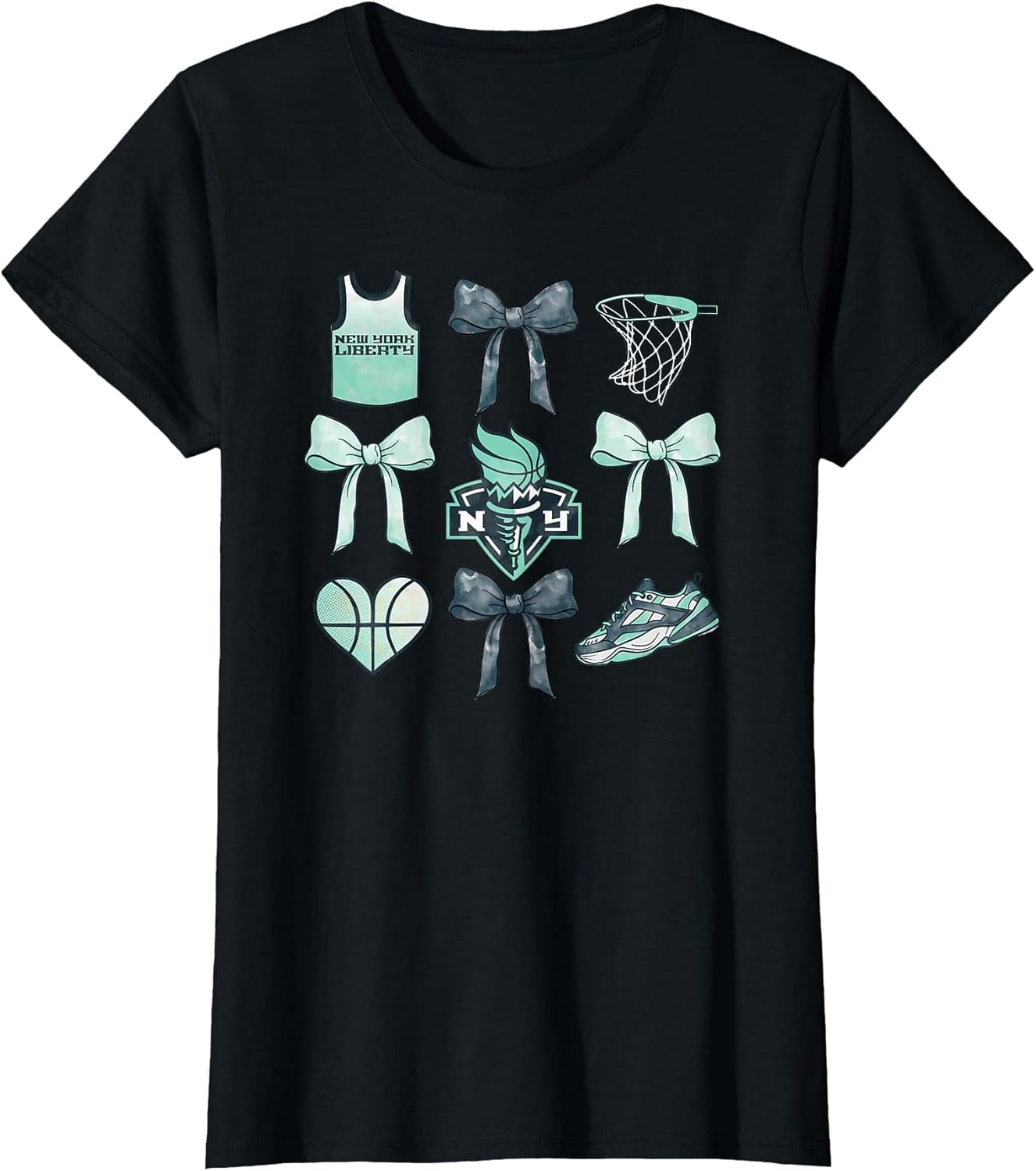 WNBA New York Liberty Bow Grid