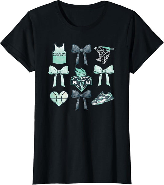 WNBA New York Liberty Bow Grid