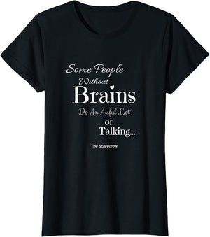 Wizard of Oz Scarecrow People Without Brains Quote Funny