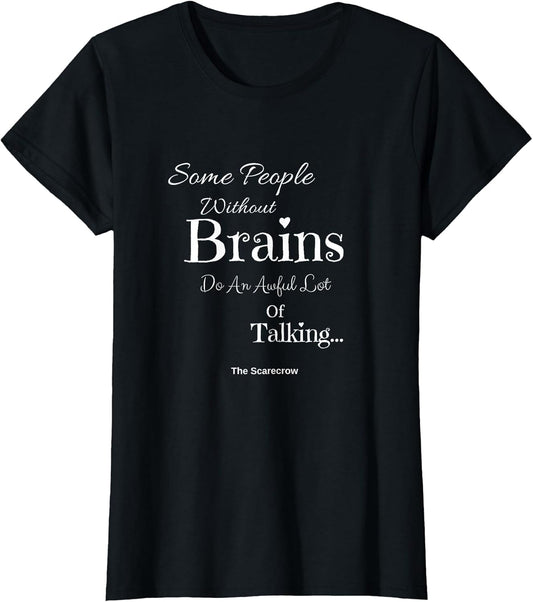 Wizard of Oz Scarecrow People Without Brains Quote Funny