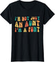 Funny Retro Vintage I'm not just an Aunt I'm a funt