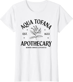 Funny Feminist Aqua Tofana Apothecary Vintage Apparel