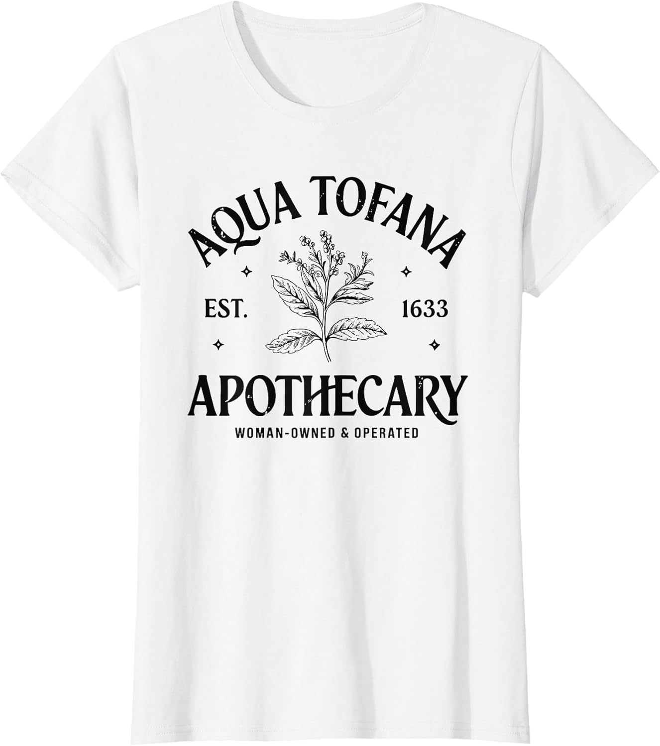 Funny Feminist Aqua Tofana Apothecary Vintage Apparel
