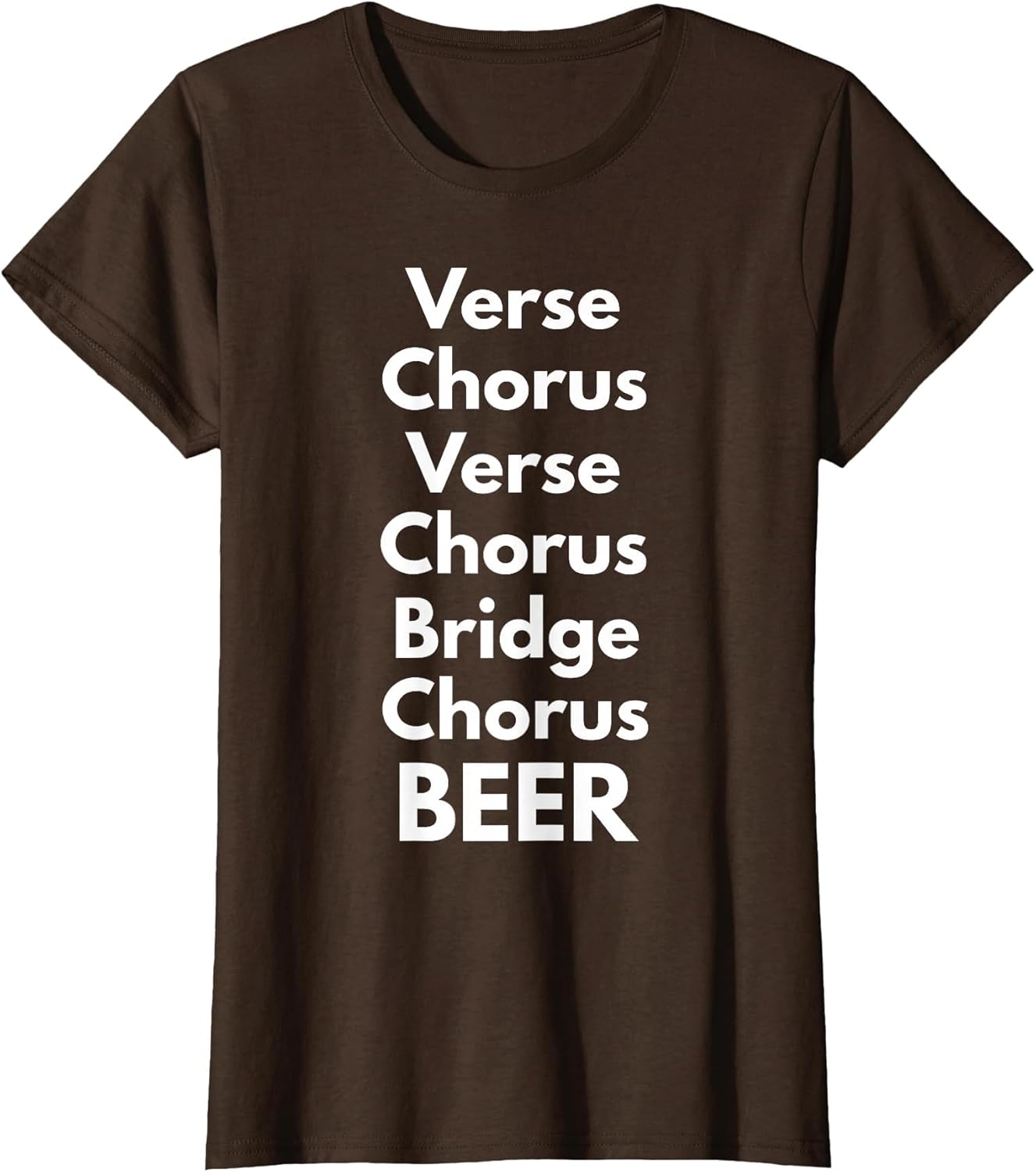 Verse Chorus Bridge Beer