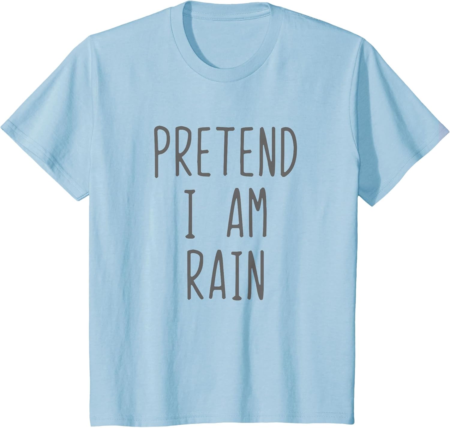 Pretend I'm Rain Costume Halloween Funny Lazy Adult Kids