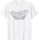 Butterfly Shirt for Coloring Fun DIY Do It Yourself to Color