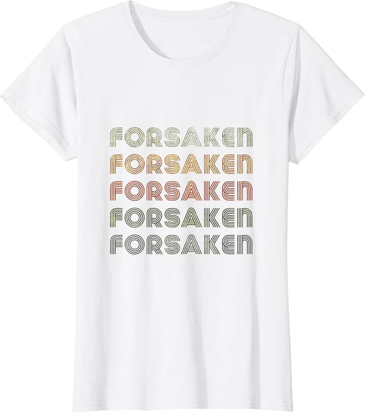 Love Heart Forsaken Grunge Vintage Style Black Forsaken