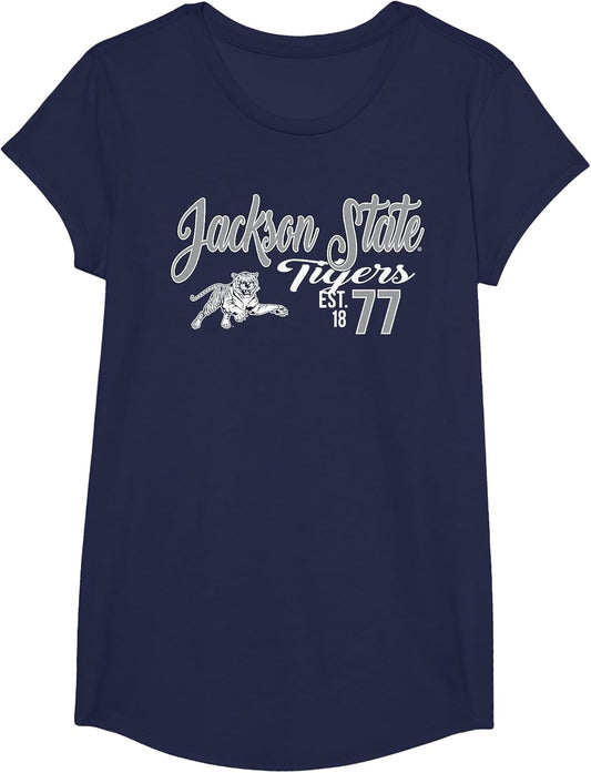 Jackson State Tigers HBCU Est 1877 Navy Officially Licensed