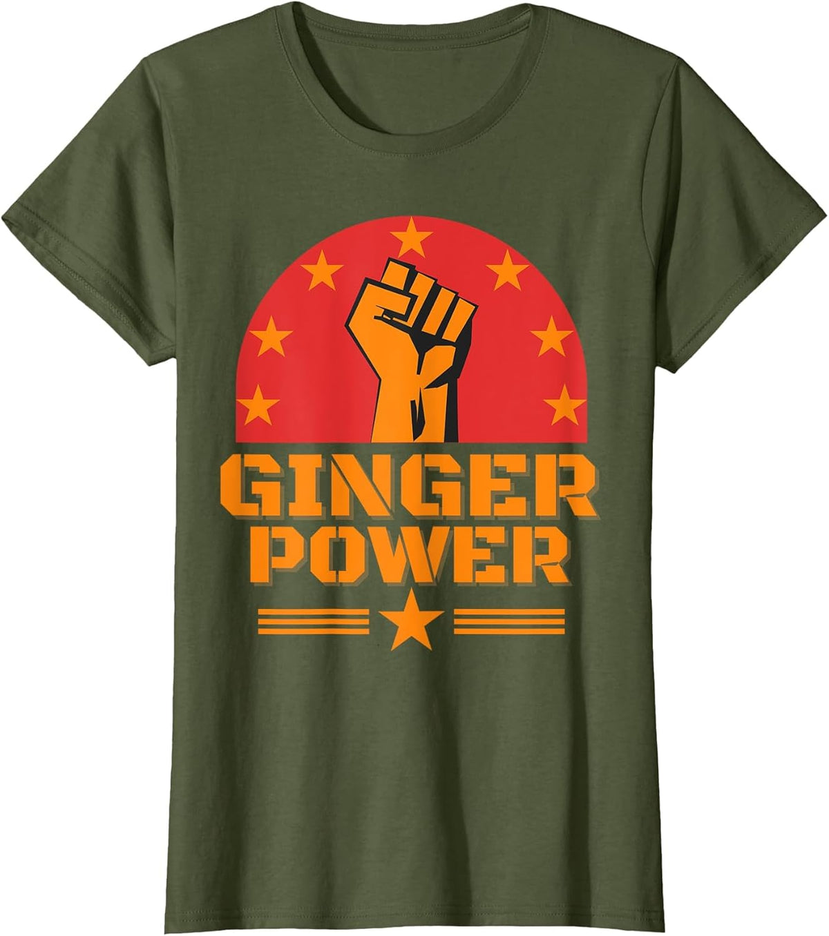 Ginger Power Funny Red Head