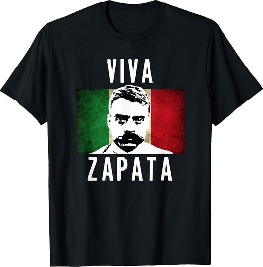 Viva Emiliano Zapata Mexican Flag Patriotic