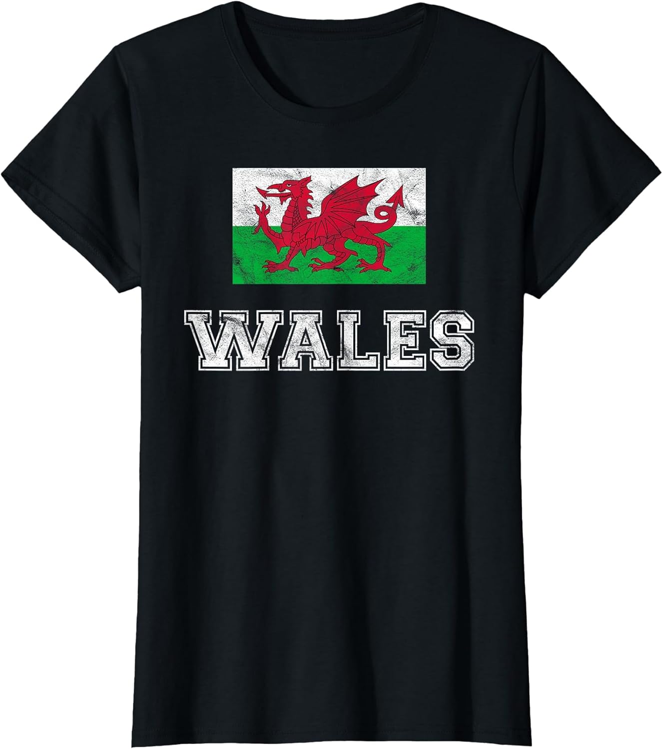 Wales Flag Vintage I Men Women Kids