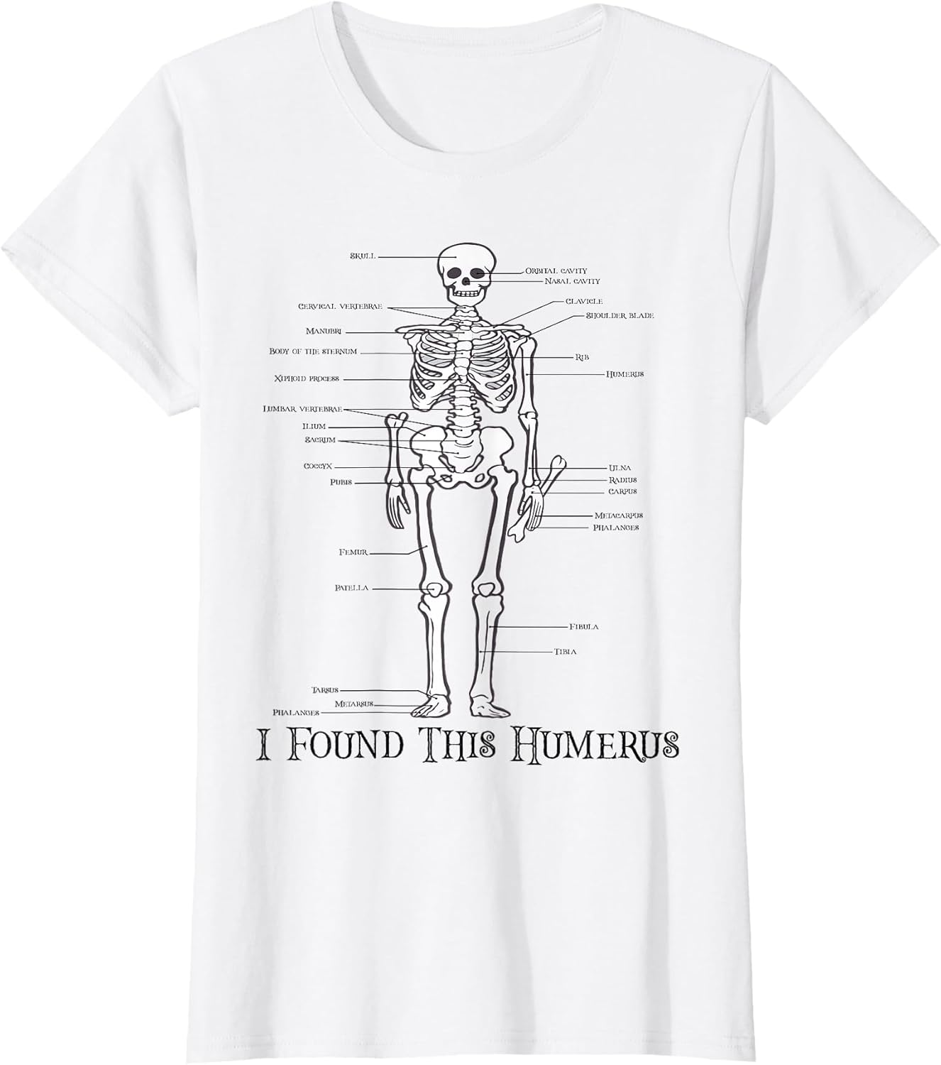 Funny Skeleton Anatomy Halloween I Found This Humerus