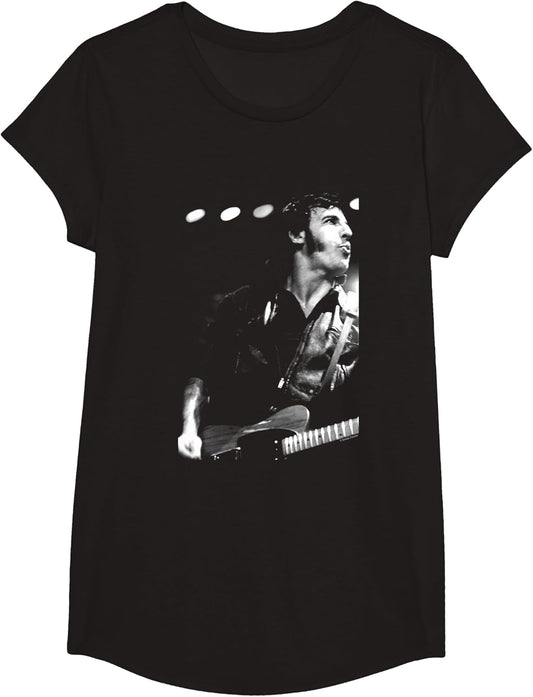 Bruce Springsteen B&W Live Shot by Simon Fowler