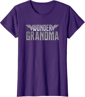 Funny Grandmother Superhero T Shirt - Wonder Grandma