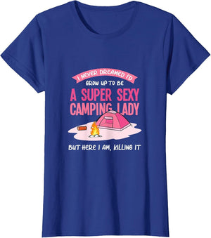 Camping Lady Accessories Encampment Woman Wife Tent Tenting