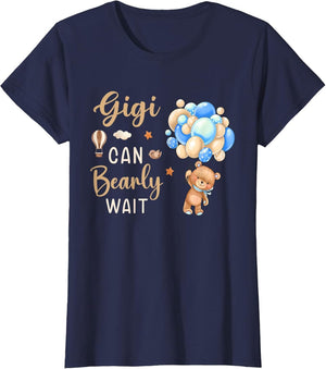 Gigi Can Bearly Wait Bear Gender Neutral Boy Baby Shower