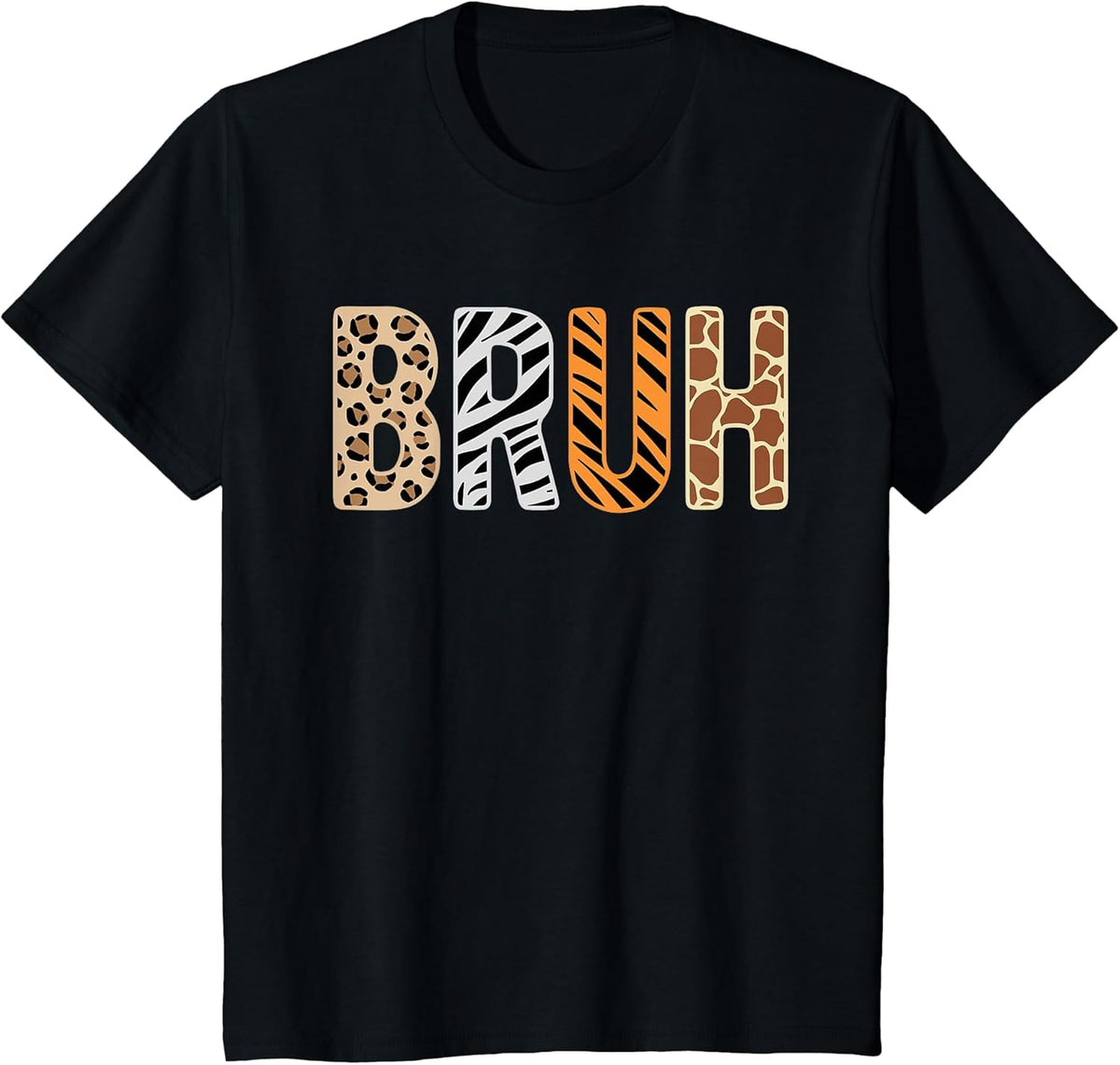 Safari Animals Wildlife Zookeeper Funny Bruh Boys Teens