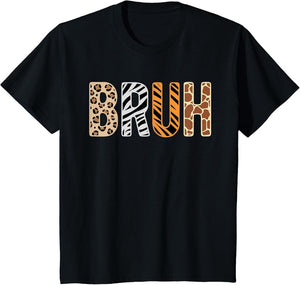 Safari Animals Wildlife Zookeeper Funny Bruh Boys Teens