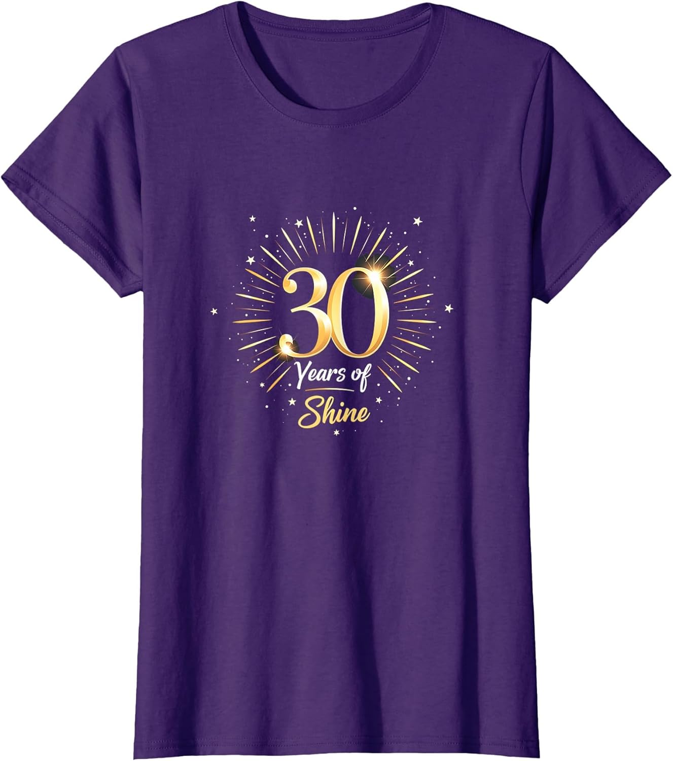 30th Birthday Gift - Years of Shine Celebration