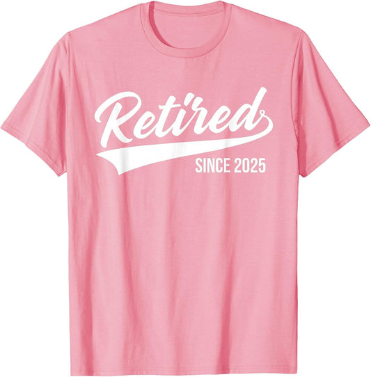 Retired 2025 Decoration Men Women Dad Retirement