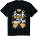 Fighter Gold Ribbon Childhood Cancer Awareness