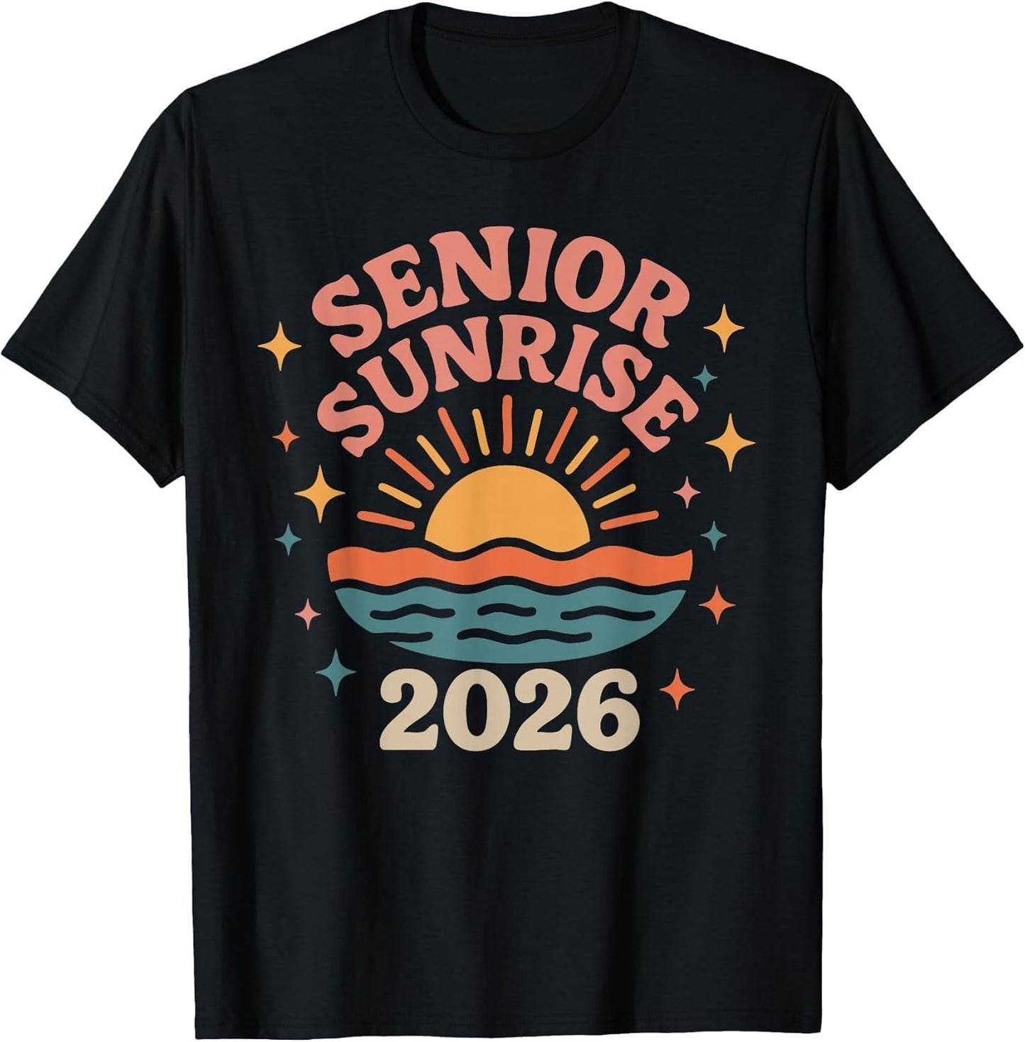 Senior Sunrise 2026 Retro Graduation Funny Last First Day